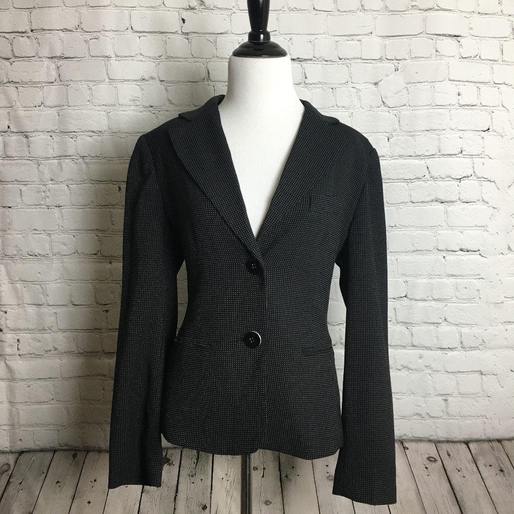 Talbots Polka Dot Blazer